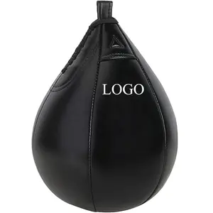 Boxing Speed Ball PU Leather Punching Speed Bags for Boxing with Carry Bag MMA Training Speedball Boxing Equipment