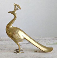 Décoration de table en forme de renne artisanale, ornement pour la maison ou le bureau, figurine en laiton, mini animal, figurine d'animal miniature