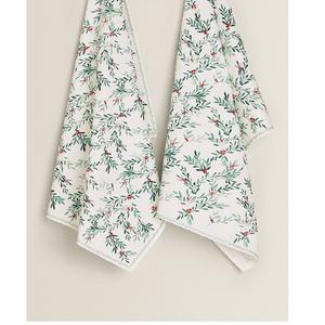 Toallas de cocina de algodón orgánico, logo personalizado, recicladas, alta calidad - Product Image 1