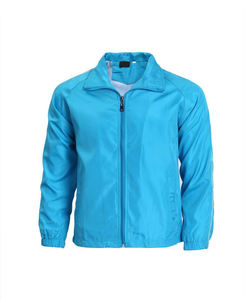 Personnalisé Unisexe 100% Polyester Léger Fermeture Éclair Col Rabattu et Stand Randonnée En Plein Air Zip Up Coupe-Vent Veste Manteaux - Product Image 1