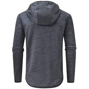 Pull à capuche d'entraînement d'été pour hommes 1/4 Zip Quick Dry Windproof Breathable Custom Colors Wholesale - Product Image 3