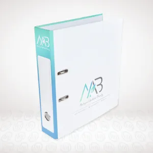 Paper Lever Arch File : Rigid Cardboard Hard File Folder Cover A4 Custom Printing <b>Ring</b> <b>Binder</b> - Product Image 1