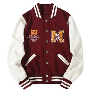 Hermoso diseño de lana de alta calidad personalizado béisbol Letterman Varsity chaqueta soporte temporada de invierno venta al por mayor Letterman chaqueta - Product Image 3