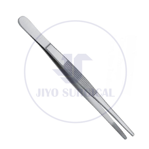 Fórceps de acero inoxidable de alta calidad, fórceps de pulgar quirúrgico de 14cm para uso médico y de laboratorio - Product Image 2