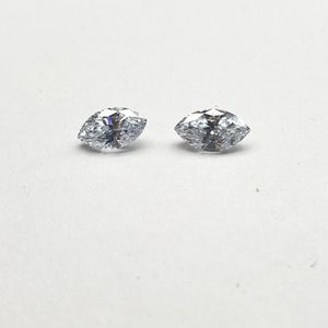 Def เพชรสังเคราะห์0.60เพื่อ0.69กะรัต Si ได้รับการรับรองจากอีกีสีขาวขัดเงาแฟนซีรูปทรงเพชรสังเคราะห์ - Product Image 1