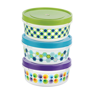 กล่องพลาสติก PP ความจุ5กก. ที่ทันสมัยปลอดภัยสำหรับไมโครเวฟ2800มล. ปราศจากสาร BPA - Product Image 3