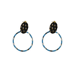 Pendientes con diseño de acabado de color antiguo para mujer, joyería con temática de moda, accesorios de moda - Product Image 5