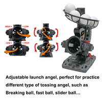 Equipo de Entrenamiento de Bateo de Béisbol Máquina de Lanzamiento con Efecto