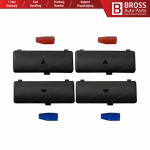 BDP88-13 4 Pièces Chauffage Climatiseur Climatisation Couvercle De Bouton De Commutateur - Product Image 6