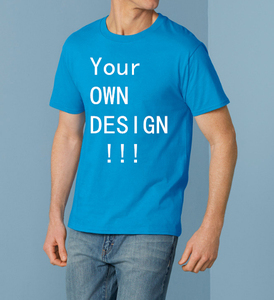 wholesale offer factory price 100% cotton customized t shirt log-printing- heat <b>transfer</b> sticker- All Sizes & Low MOQ - Product Image 4