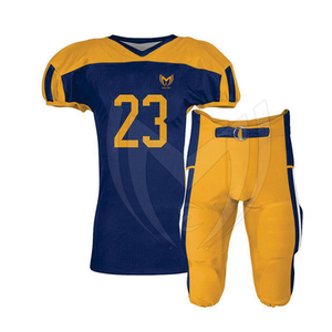 Uniforme de football américain personnalisé, respirant, grande taille, unisexe, prix bas, personnalisable, antibactérien, anti-UV, séchage rapide, sport - Product Image 3