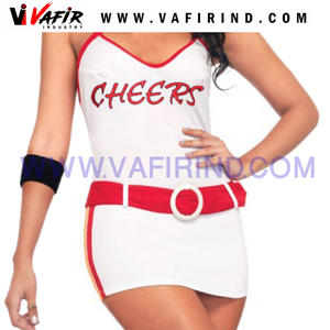 Vente en gros d'uniformes de pom-pom girls respirants sublimés en nylon spandex coton polyester rayonne latex pour lycra - Product Image 6