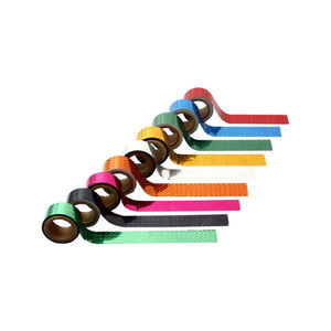 Hot Selling Custom Multi-Color PET Adhesive Tapes 3D Holographic Fluorescent Rainbow <b>Stickers</b> Strong Adhesion Wholesale Price - Product Image 1