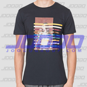 Camiseta deportiva blanca al por mayor, personalizada con impresión, para hombre, 100% algodón, ajustada. - Product Image 1