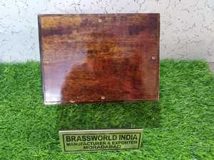 Brassworld อินเดียกล่องไม้ใส่ดอกไม้แกะสลักโกศเผาศพพรีเมี่ยม - Product Image 5