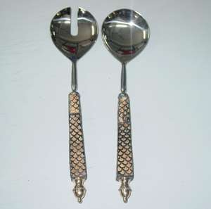 Juego de cubiertos de metal ecológicos hechos a mano para obsequios de hoteles y restaurantes de cocina - Product Image 5