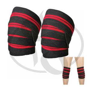 Poids De Levage Genouillères Bandage Sangles Plaquettes Manches Puissance-levage Gym Paire - Product Image 6