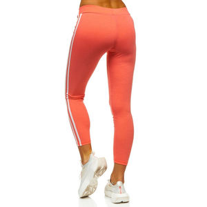 Leggings personnalisables en Spandex/Polyester respirants et antibactériens à taille haute pour hommes et femmes, idéaux pour la gym, l'entraînement et le yoga (vente en gros) - Product Image 2