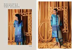 Robe pakistanaise Salwar Kameez pour femmes tenues d'hiver en lin viscose - Product Image 3