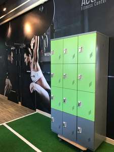 zinc alloy material Padlock Set for gym fitness sport center school - Product Image 3