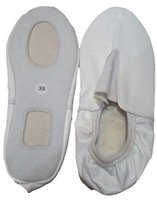 Chaussures de jazz à semelle fendue en cuir véritable Kilts écossais à lacets pour femmes, couleur personnalisée, chaussures de danse professionnelles, noir, marron