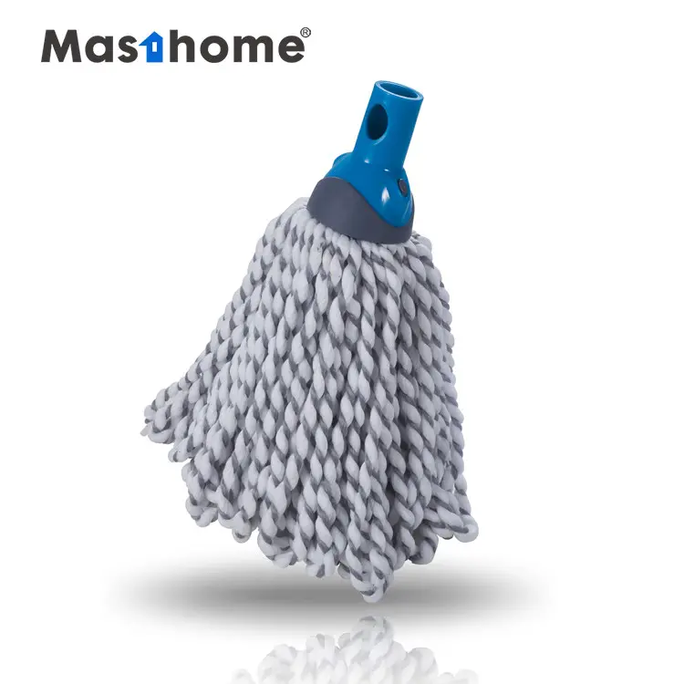 Masthome Simple design microfiber cotton easy cleaning mop head for household
