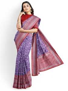 Nouveaux saris élégants derniers saris indiens en soie pour le mariage et les fêtes disponibles au prix de gros auprès du fabricant indien - Product Image 3