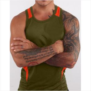 Débardeur de sport pour hommes, haut à coupe ample, pour la musculation et l'entraînement, séchage rapide, nouveau, 2020 - Product Image 1