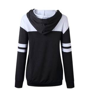 Long Sleeve Kangaroo Pocket Drawstring Hooded Sweatshirt For Women Cowl Neck <b>Pullover</b> <b>Jumper</b> Hoodie - Product Image 6
