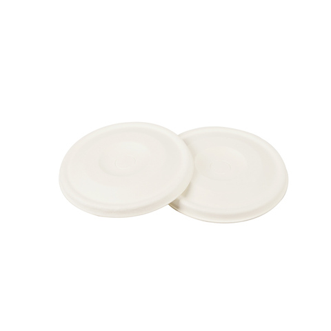 Cover For Double Wall Paper W Sugarcane 8oz 12oz Lids Biodegradable Pla Dome Lid Cup