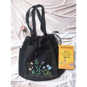 Custom Customized Fashionable Embroidered <b>Tote</b> <b>Bag</b> Cotton <b>Tote</b> <b>Bag</b> - Product Image 1