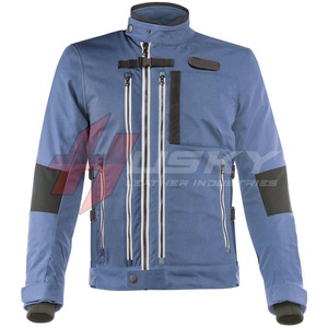 Vestes de course sur mesure pour hommes Nouveau design Vêtements de sport imperméables et respirants de haute qualité, coupe-vent, fermeture éclair d'été pour moto - Product Image 5