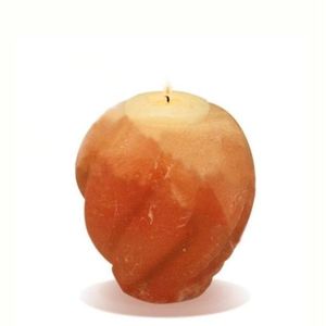 Organic Material Handmade Eco-Friendly Salt <b>Candle</b> <b>Holders</b> for Christmas Balances Positive Ions Cleans Air Warms Ambiance - Product Image 4