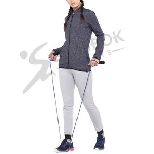 Custom Wholesale Women's Zipper Jacket High-Performance Breathable & Flexible Comfortable Womens Winter Sports Jackets - Product Image 2