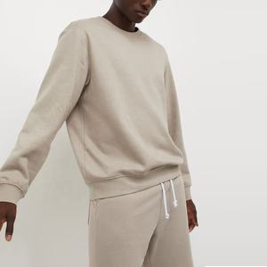 Bella Canvas Sudadera Pullover Relaxed Fit Manga larga hombres Camisas sin capucha sudadera térmica - Product Image 1