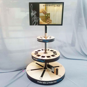 Armario de exhibición de cosméticos, diseño colorido, para cara, labios, ojos y uñas - Product Image 1