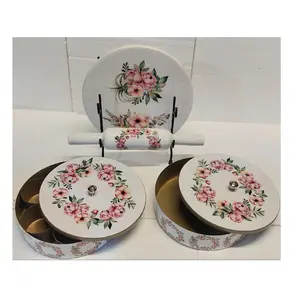 Thiết lập của 2 cổ hoa thiết kế cán <span class=keywords><strong>pins</strong></span> & Pastry bảng gia vị hộp với cán board & pin cho nhà hàng khách sạn sử dụng - Product Image 1