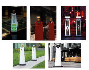 ระบบแสงพลังงานแสงอาทิตย์,สีพิเศษ,PVCและPPC Bollard - Product Image 2