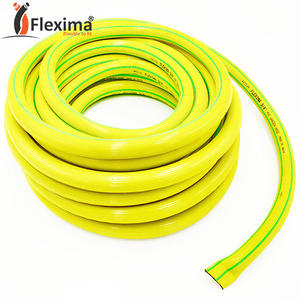 Green Orange Yellow Pink PVC <b>Plastic</b> <b>Flexible</b> Garden <b>Tubing</b> Colorful Garden Hoses & Reels Reels & Hoses - Product Image 1