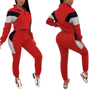 Conjuntos deportivos de deporte de secado rápido de 100% algodón para mujer al por mayor - Product Image 3