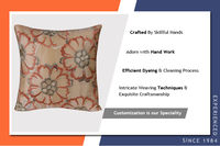 Venta Directa de Fábrica, Cojines Decorativos Tejidos a Mano de 40x40cm, con Diseño Floral, Ecológicos, para Invierno, al por Mayor, de la Mejor Calidad