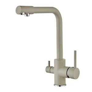 Sanitary Ware Polished Ceramic Single Hole Water Filter Top Kitchen Faucet