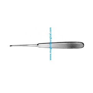 Curette en os Williger ovale en acier inoxydable Fig.0 17.5cm Fabricant et exportateur d'instruments chirurgicaux - Product Image 2