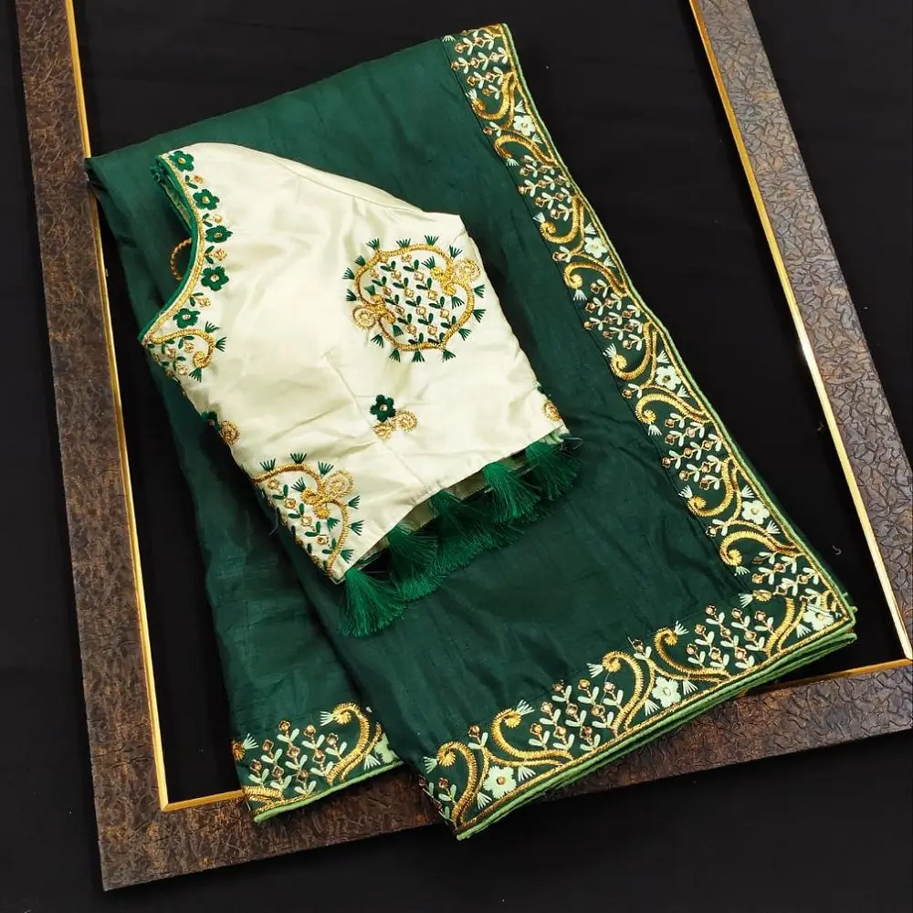 New indian bagru cotton designer saree decor fabric bollywood art craft cotton saree affordable Rate