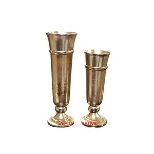 Jarrones de Flores de Metal de Alta Calidad, Suministro de Fábrica, Jarrones Hechos a Mano para Plantas, Decoración de Lujo para el Hogar y Hoteles, Jarrones con Impresión Personalizada - Product Image 1