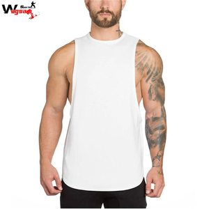 เสื้อกล้ามสำหรับผู้ชาย,เสื้อใส่ออกกำลังกายเล่นยิมดีไซน์ใหม่ - Product Image 5