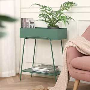 Soporte de metal de doble capa para almacenamiento de plantas, accesorio moderno para patio vertical, decorativo para el hogar - Product Image 2