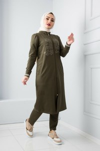 Nouvelle saison femmes vêtements islamiques Abaya caftan tunique dubaï arabe musulman mode islamique qualité turque - Product Image 4