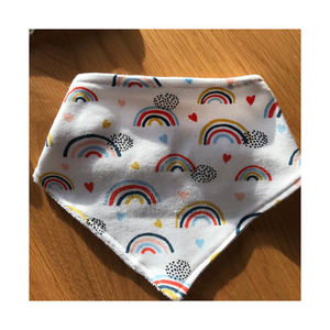 Baberos de algodón con estampado personalizado, Bandana para bebé - Product Image 1
