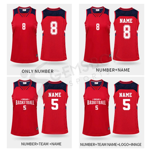 Conjunto de uniforme de baloncesto personalizado para niñas, uniforme cómodo y personalizado, venta al por mayor - Product Image 5